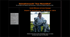 Desktop Screenshot of dalmatiner-in-nienburg.de